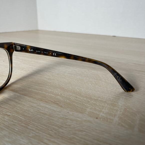 Ray-Ban RB4324 710/51 Sunglasses FRAMES ONLY Tortoise READ Cat Eye 50-21-150 - Picture 6 of 12